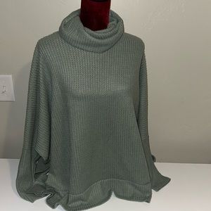 Cherish Seafoam Green Sweater EUC